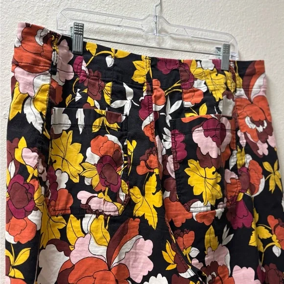 Maeve Floral Ankle Pants - Multicolor - Picture 6 of 6